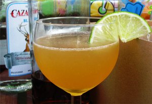 Lime Half Moon Garnish